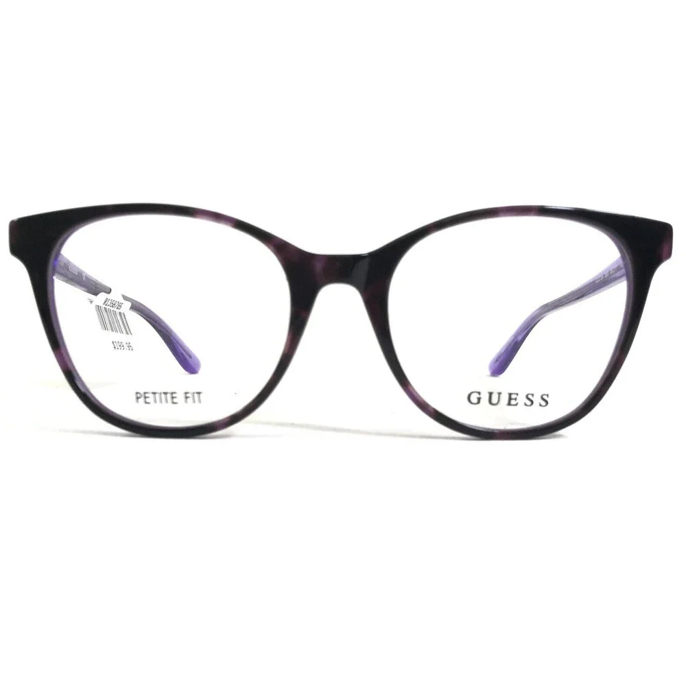 Guess Petite Eyeglasses Frames GU2734 083 Brown Tortoise Purple 49-17-140